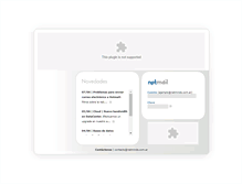 Tablet Screenshot of netminds.com.ar