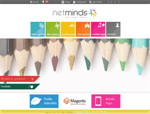 Tablet Screenshot of netminds.it